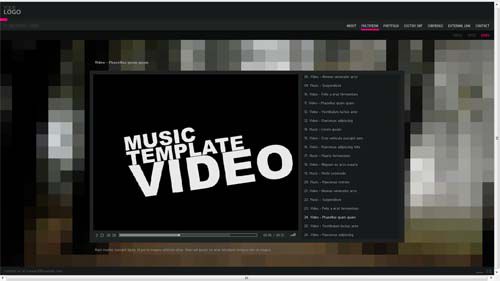 Newton3D XML Flash Website Template 