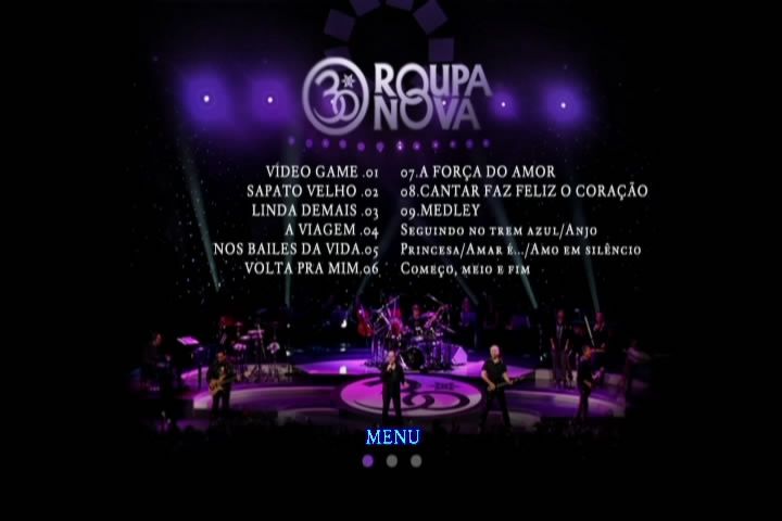 [DVD-R]: Roupa Nova - 30 Anos ao Vivo (2010)