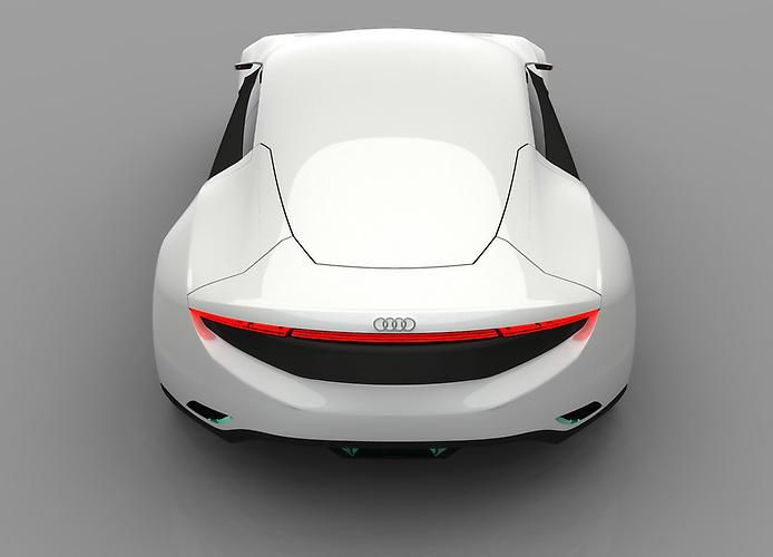 Концепт Audi A9 от Daniel Garcia