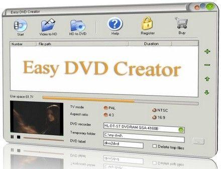 Easy DVD Creator 2.4.3 [Eng+Rus]