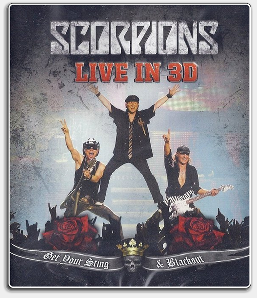 Scorpions: Live - Get Your Sting & Blackout 3D / 3Д [2011 г., Музыка, Rock, Hard Rock, Blu-ray disc] BD3D (2D+3D)