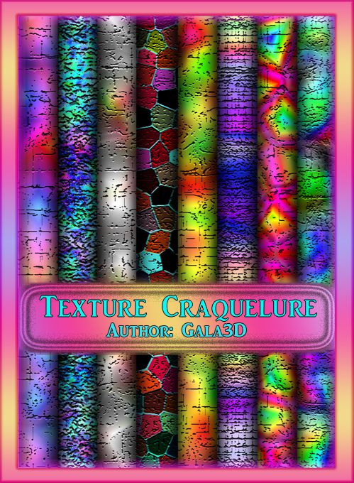 Texture Color craquelure.