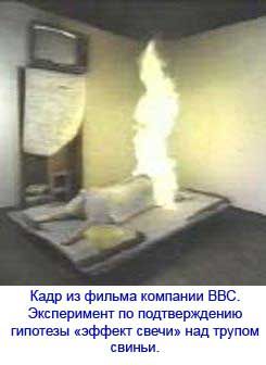 Феномен самовозгорания человека Феномен самовозгорания человека