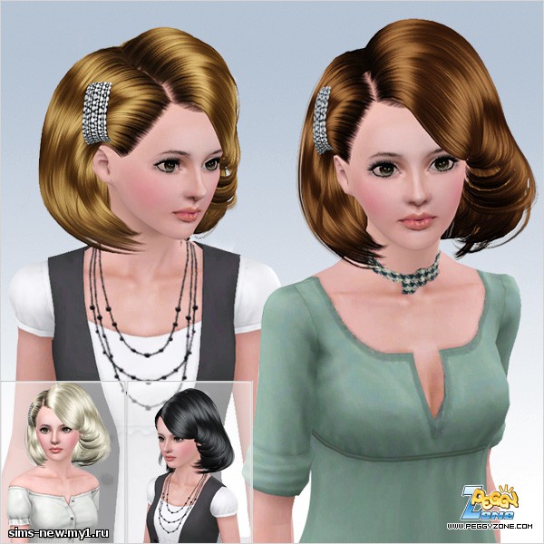 женские - The Sims 3: женские прически.  - Страница 34 4b9a6e92ef278bcd0ce04096155c4897