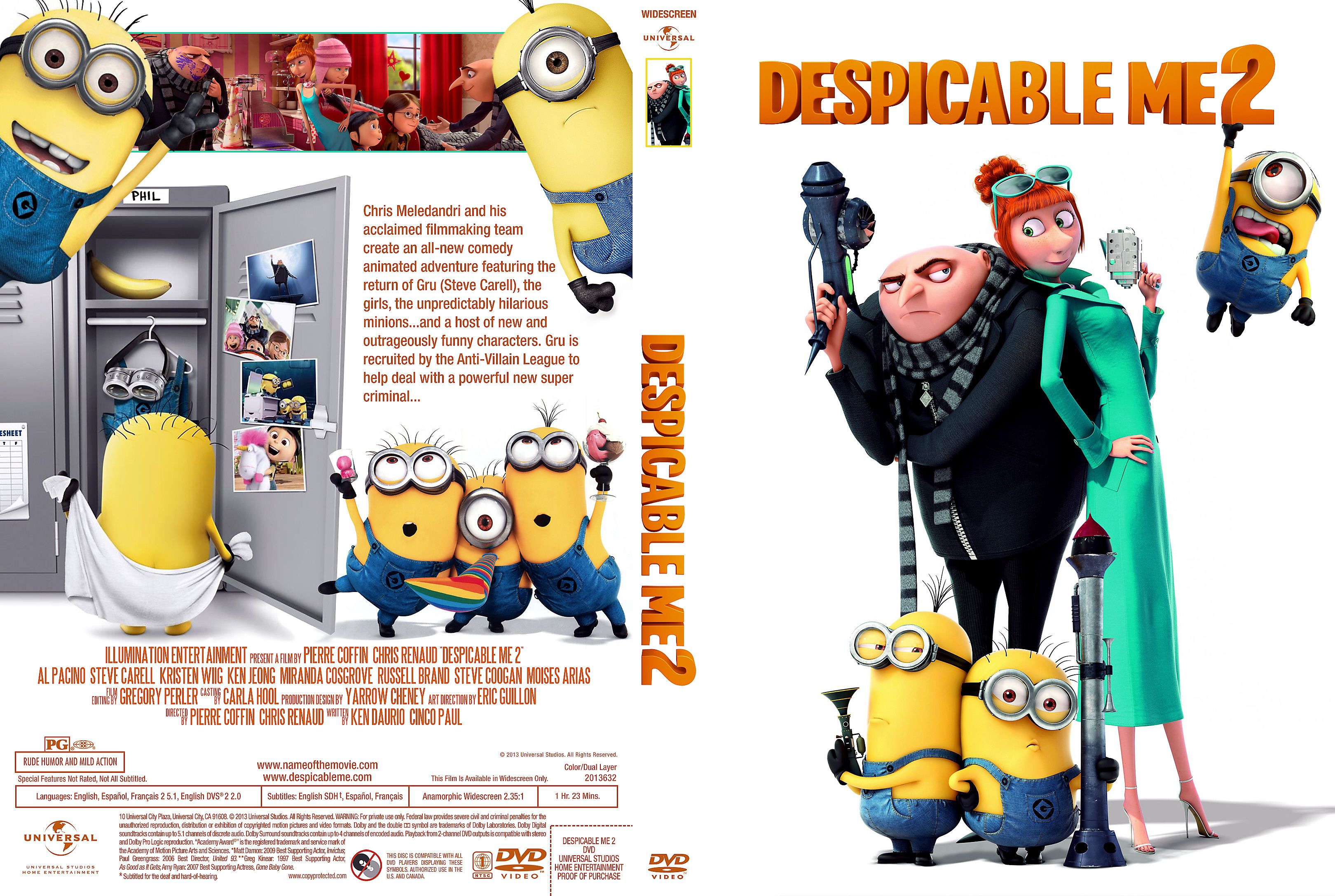 Despicable Me 2 2013 Bd Rip Xvid Merge Records