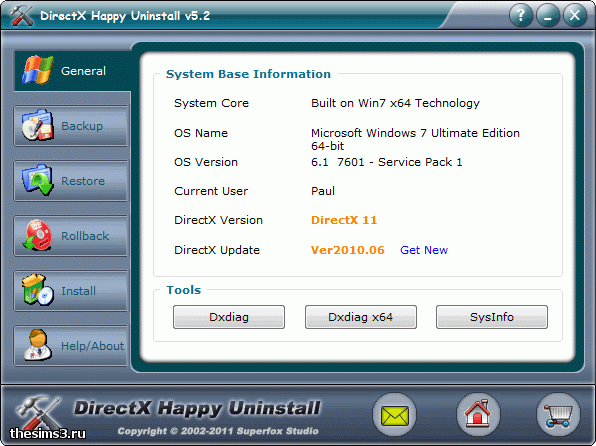 Directx Windows Vista Sp2