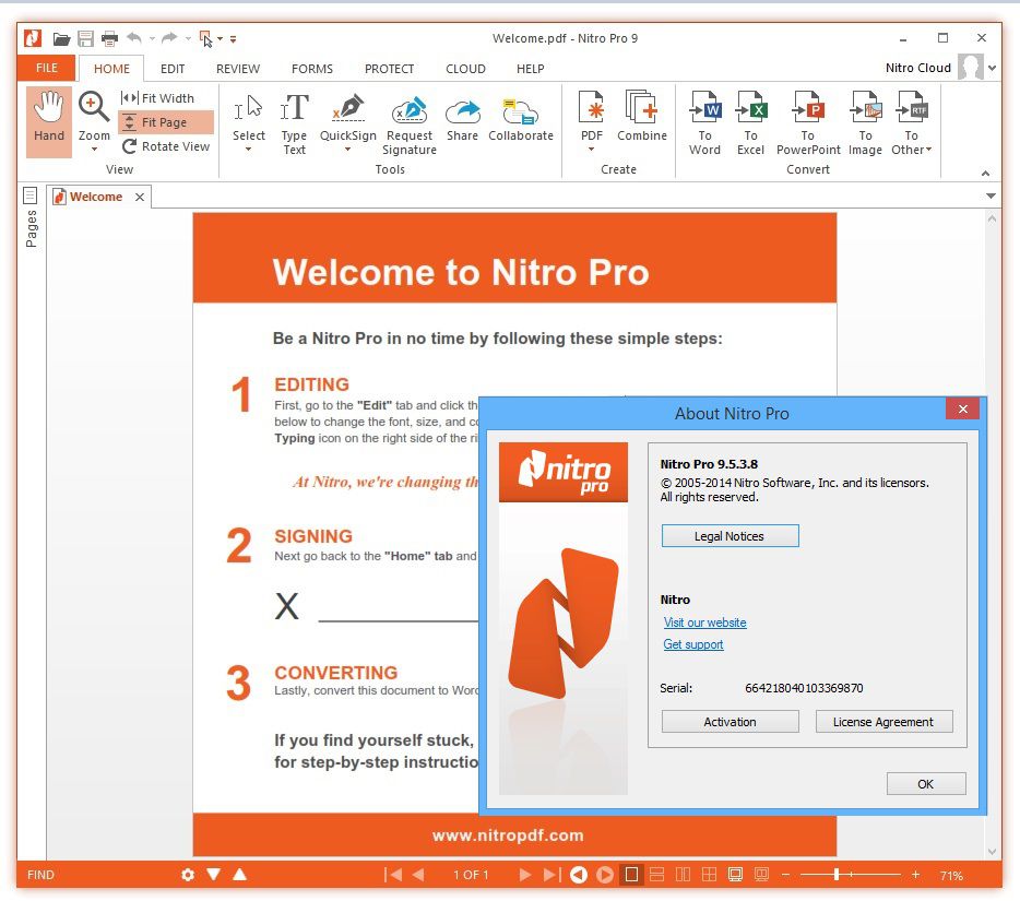 New Nitro Pro 8 64 Bit Free Download 2016 - And Software