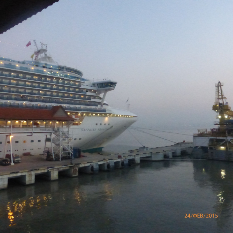 Праздничный круиз Sapphire Princess по Юго-Восточной Азии 23.02-10.03.15