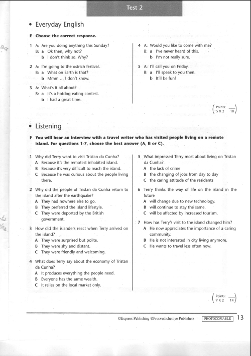 Starlight 5 test booklet pdf file