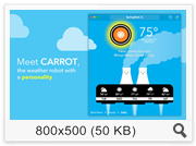 CARROT Weather - Talking Forecast Robot 1.3 (2016) Eng CARROT Weather - Talking Forecast Robot 1.3 (2016) Eng