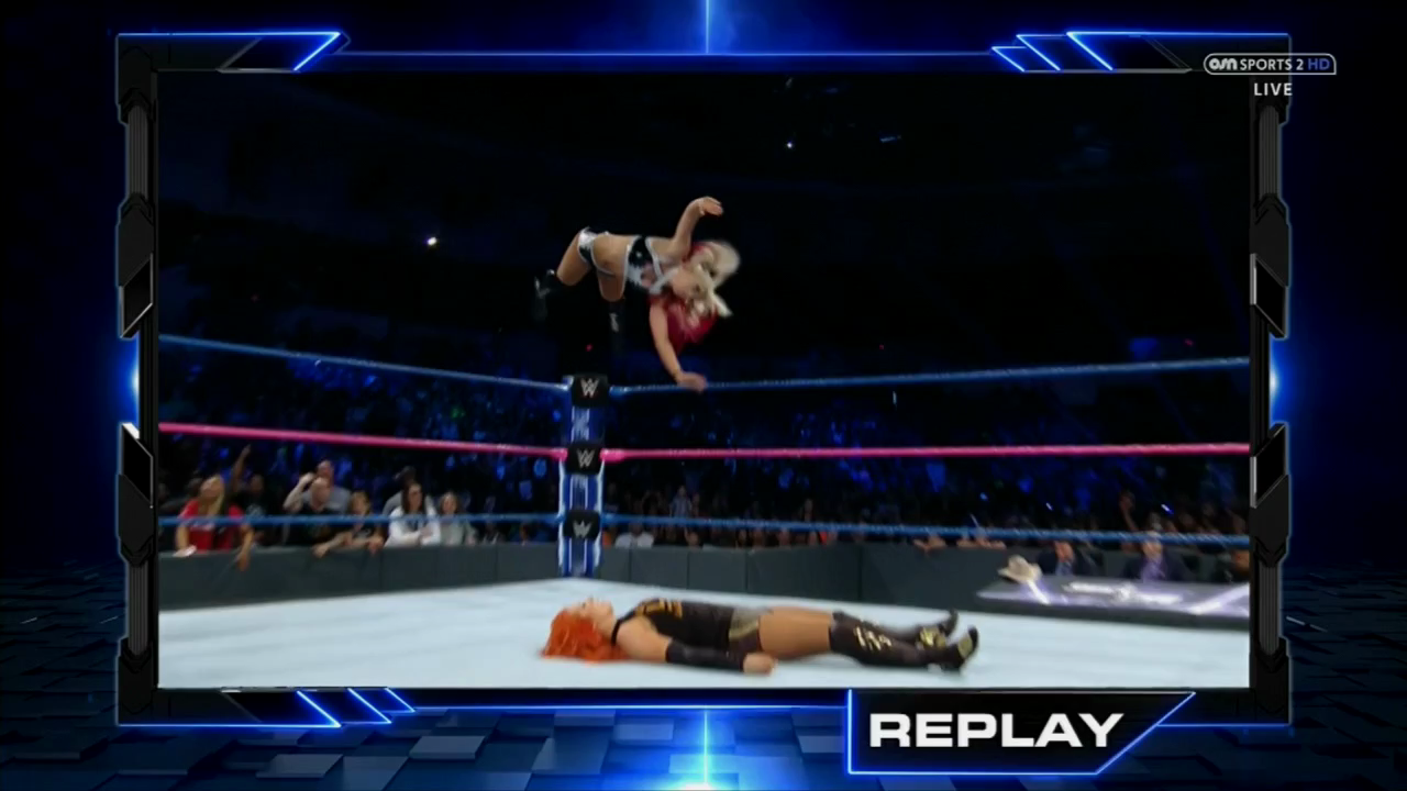 720pHD WWE Smackdown Live 05/30/18: Lana vs Naomi - Dance