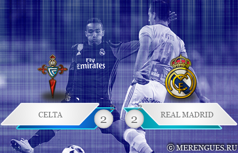 R.C. Celta de Vigo - Real Madrid C.F. 2:2