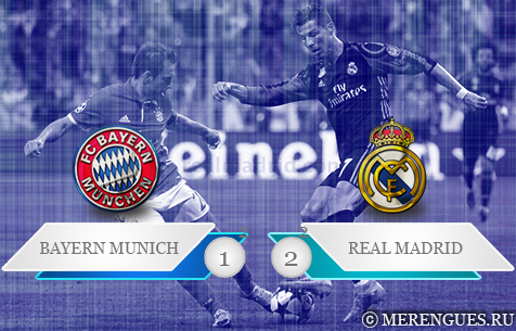 FC Bayern Munchen - Real Madrid C.F. 1:2