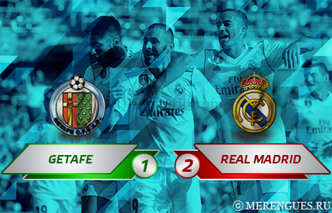 Getafe C.F. - Real Madrid C.F. 1:2