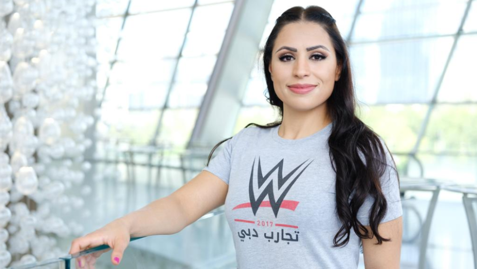 WWE подписали арабскую спортсменку