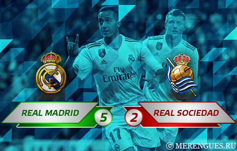 Real Madrid C.F. - Real Sociedad S.A.D. 5:2