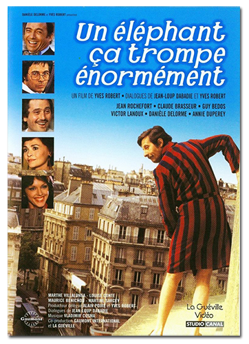 И слоны бывают неверны / Un éléphant ça trompe énormément (1976) DVDRip-AVC | P2, P1