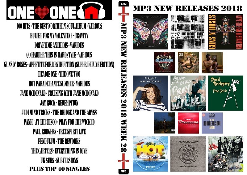 MP3 NEW RELEASES 2018 WEEK 28 MP3 NEW RELEASES 2018 WEEK 28
