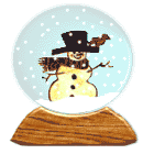 Snow globe christmas