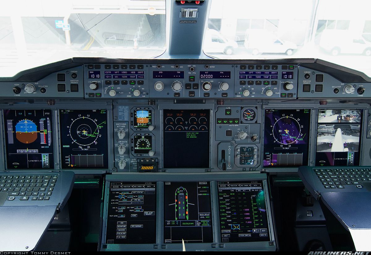 Airbus a320 кабина