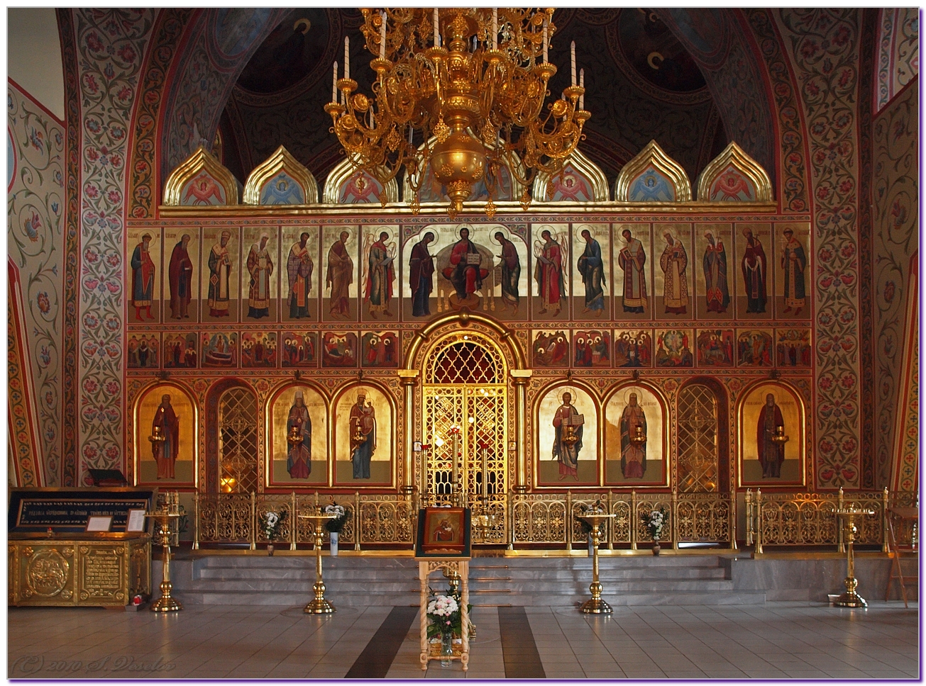 сергиев посад троицкий собор внутри