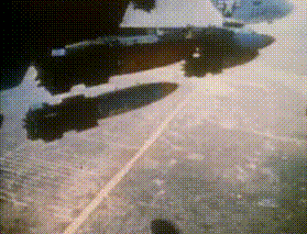 Ковровая бомбардировка gif