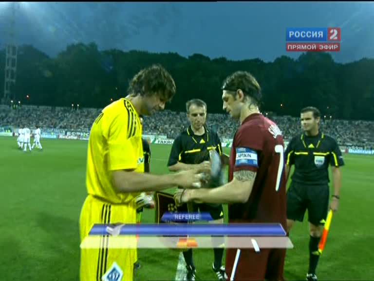 Смотреть онлайн Лига Чемпионов 2011-2012 / 3 квалификационный раунд / Первый матч / Динамо Киев - Рубин