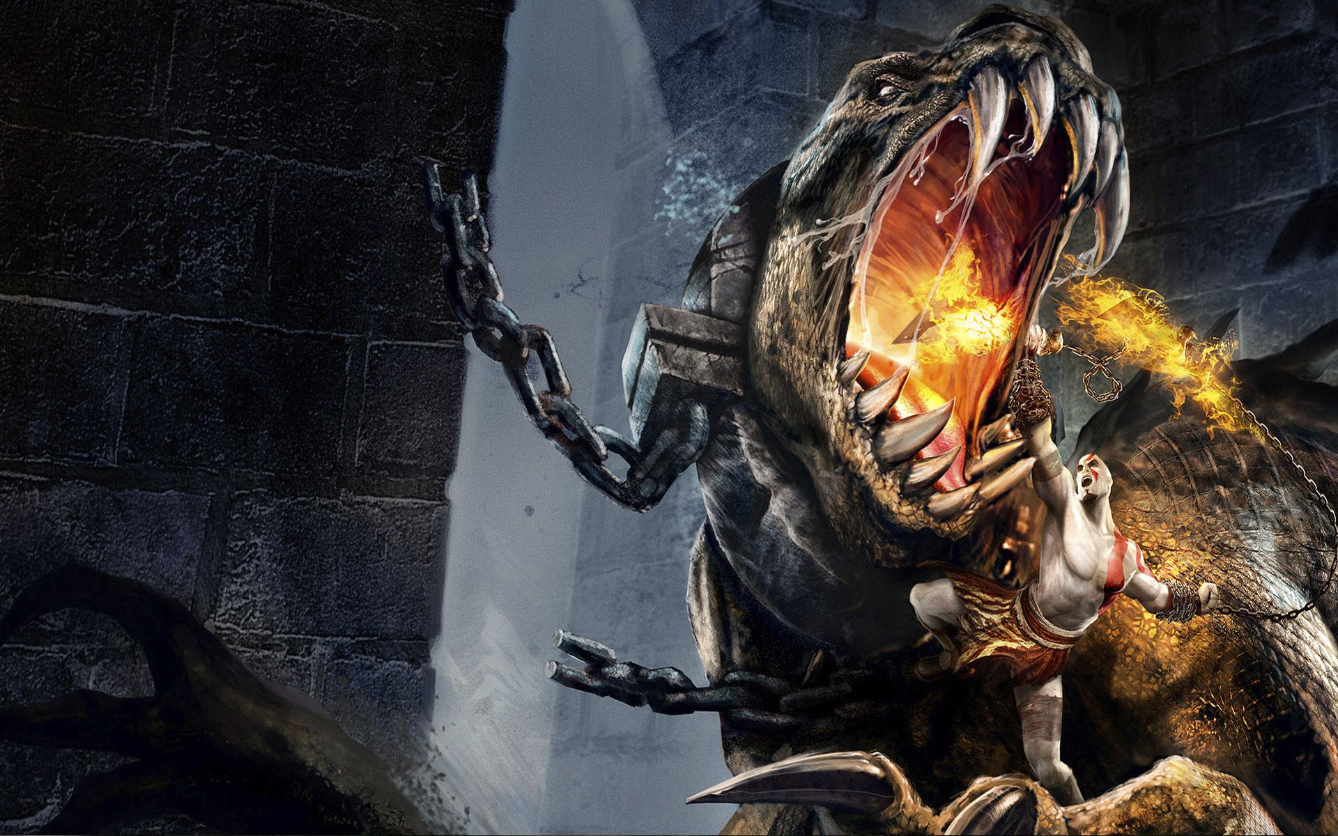 Игра god of war chains of olympus