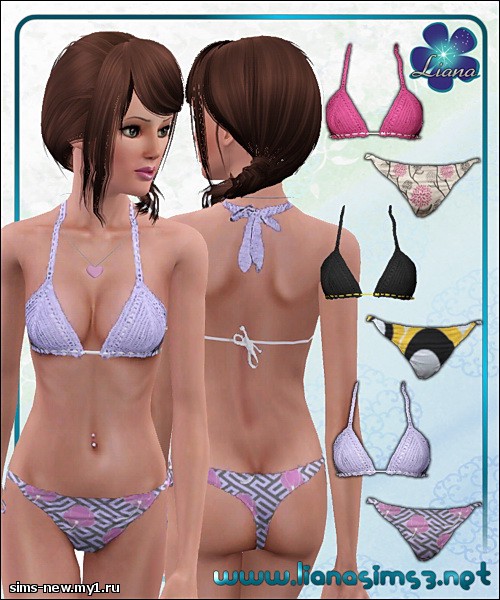 Женская одежда для Sims 3. Просмотров: 1060 Добавил: LadyGlamour Дата. 