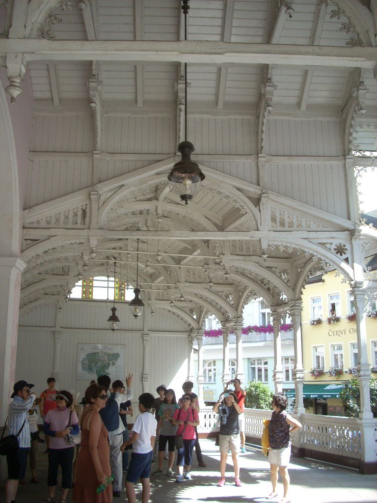 Рыночная колоннада карловы вары