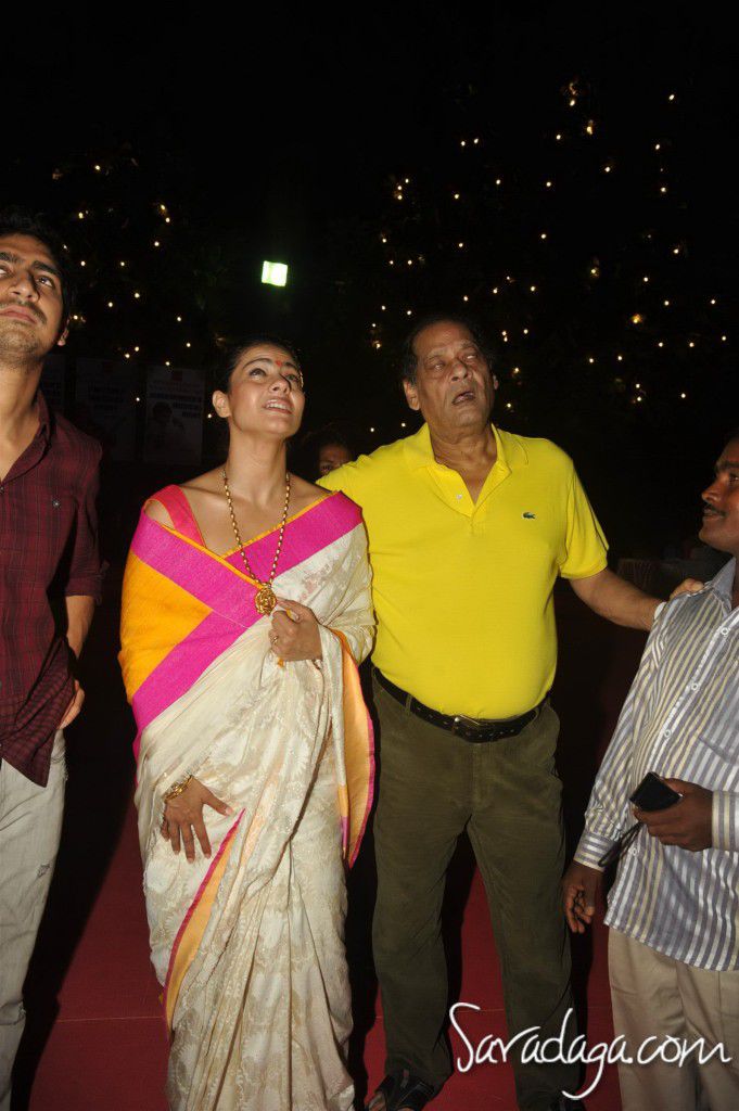 Каджол в сари