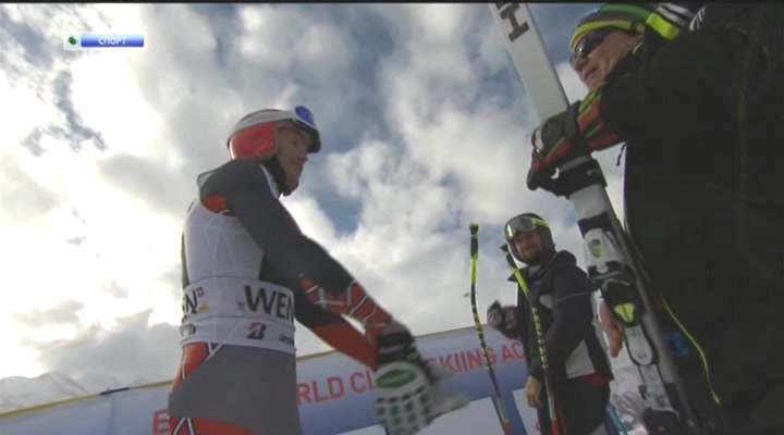 Горнолыжный спорт  Кубок мира  Этап в Италии  Женщины  Скоростной спуск  НТВ+.avi_20140119_110145.30