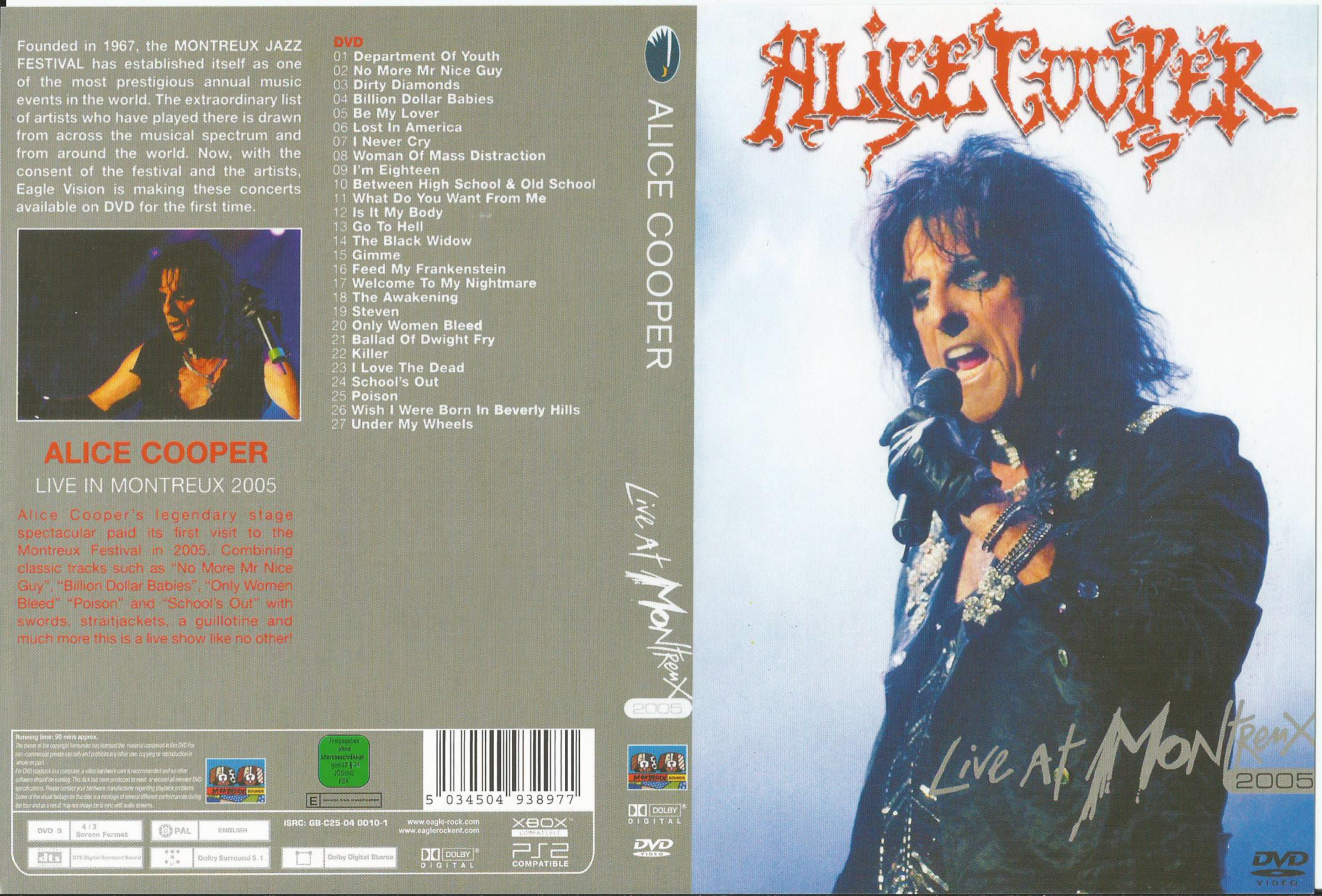 Песни 2005 зарубежные. Alice Cooper Live at Montreux 2005. Alice Cooper Rammstein.