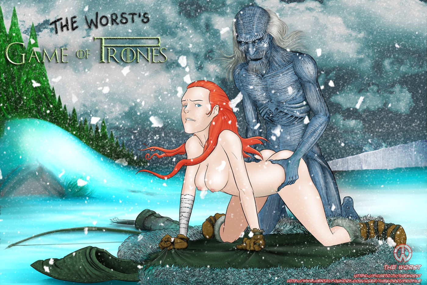 1837921 - A_Song_of_Ice_and_Fire Game_of_Thrones White_Walker Ygritte thewo...
