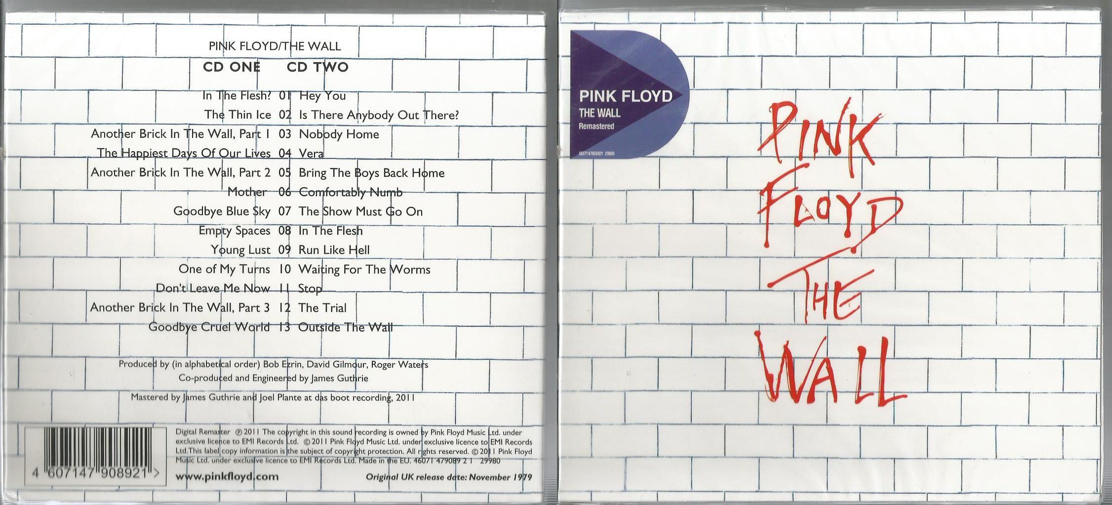 Pink floyd wall перевод песни. Pink Floyd the Wall 1979. Pink Floyd the Wall диск. Обложка Pink Floyd – the Wall «стена». Pink Floyd the Wall обложка CD.