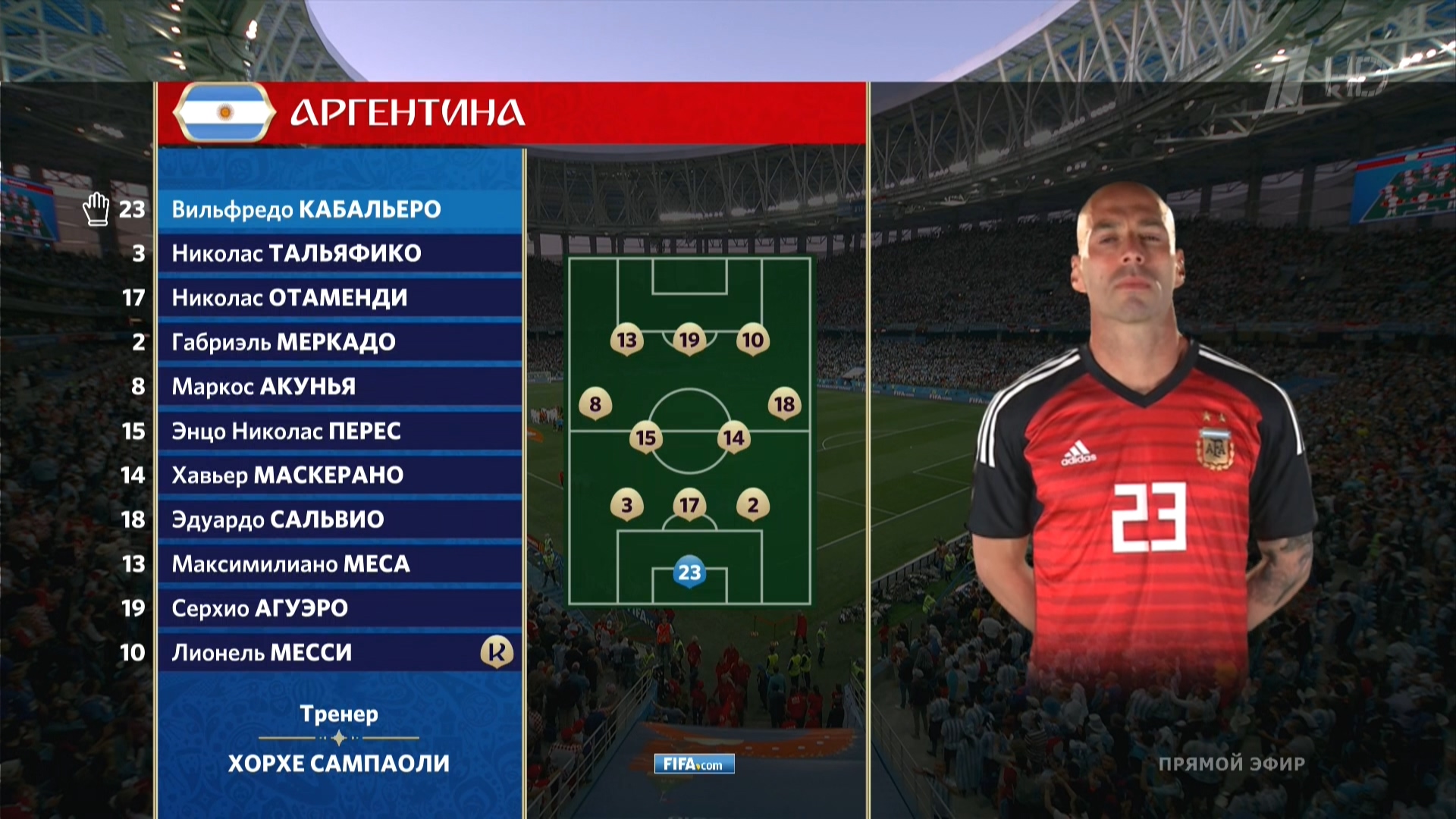 Чемпионат Мира 2018 Группа D 2-й тур Аргентина – Хорватия Первый канал HD.ts_20180622_011354.552.jpg