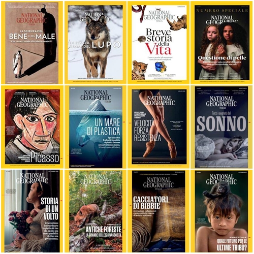 National Geographic Italia - Collezione Completa Anno 2018