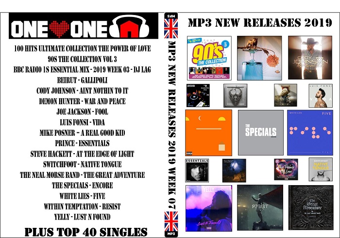 MP3 NEW RELEASES 2019 WEEK 07 MP3 NEW RELEASES 2019 WEEK 07