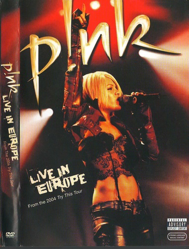 Pink - Live in Europe From the 2004 Try This Tour (2006, DVD5)