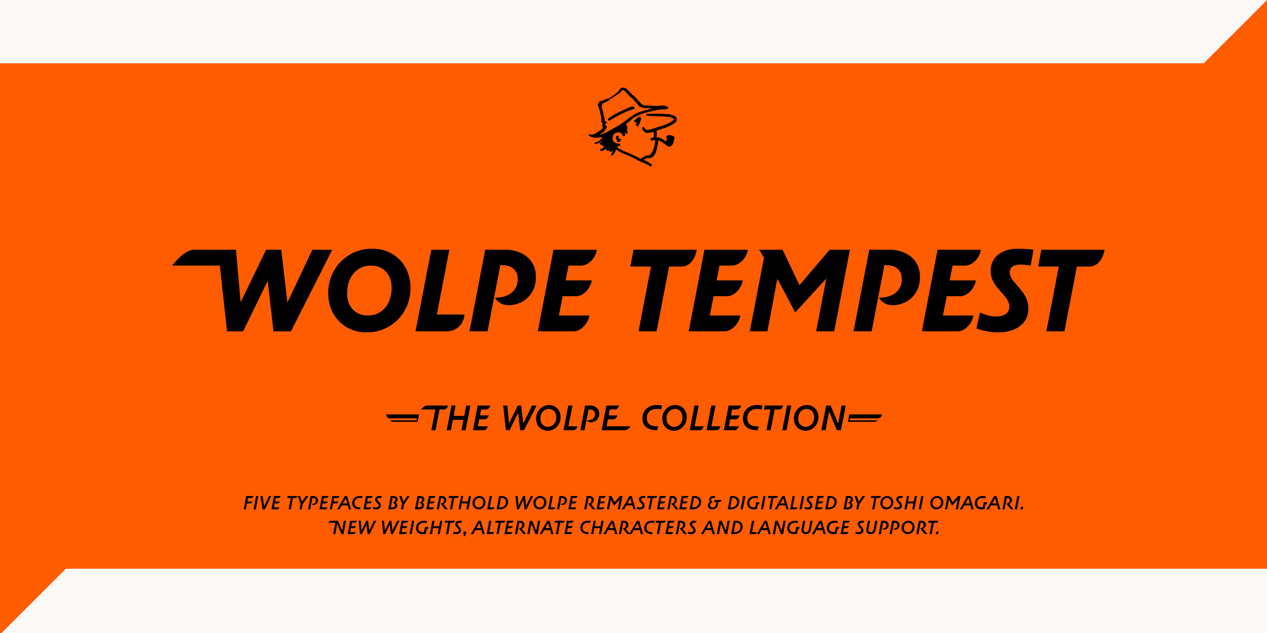 Шрифт Wolpe Tempest