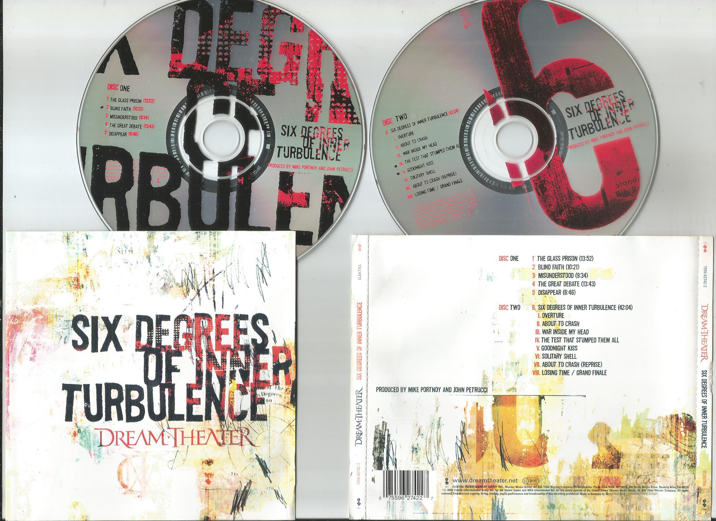 Dream Theater Six degrees of inner turbulence (Vinyl Records, LP, CD