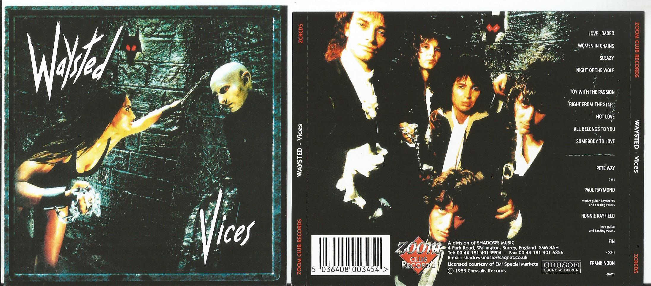 Load love. WAYSTED vices 1983. Vices Deluxe Edition WAYSTED. WAYSTED save your Prayers 1986. WAYSTED - 2004 back from the Dead.