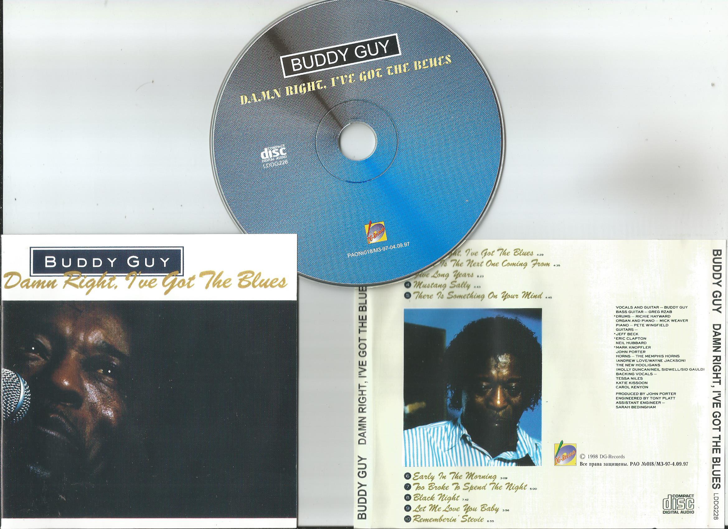 Buddy Guy Damn right i ve got the blues (Vinyl Records, LP, CD) on CDandLP
