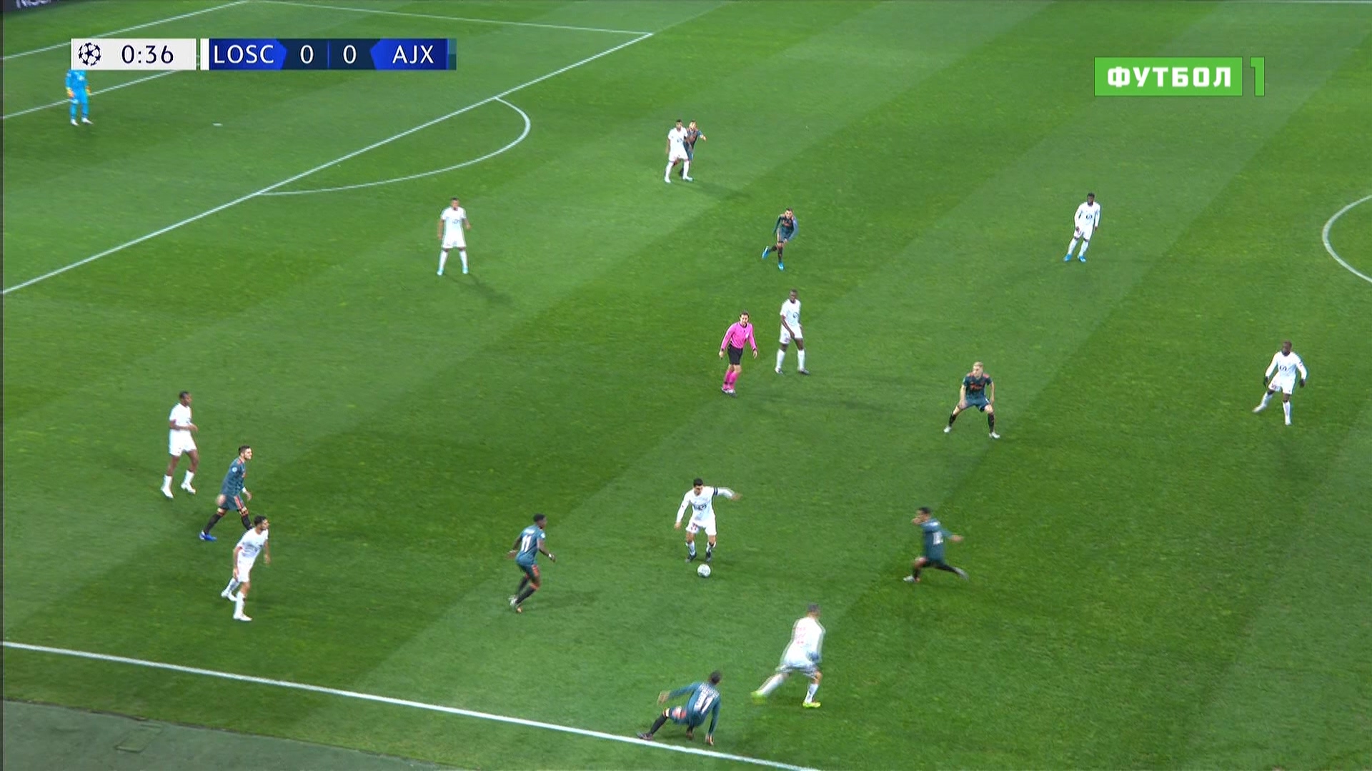 Лига чемпионов 2019-2020 Групповой турнир Группа H 5-й тур Лилль (Франция) - Аякс (Нидерланды) Матч! Футбол 1 HD.ts_20191128_165328.043.jpg