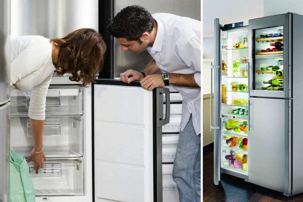Размеры и вместимость холодильника