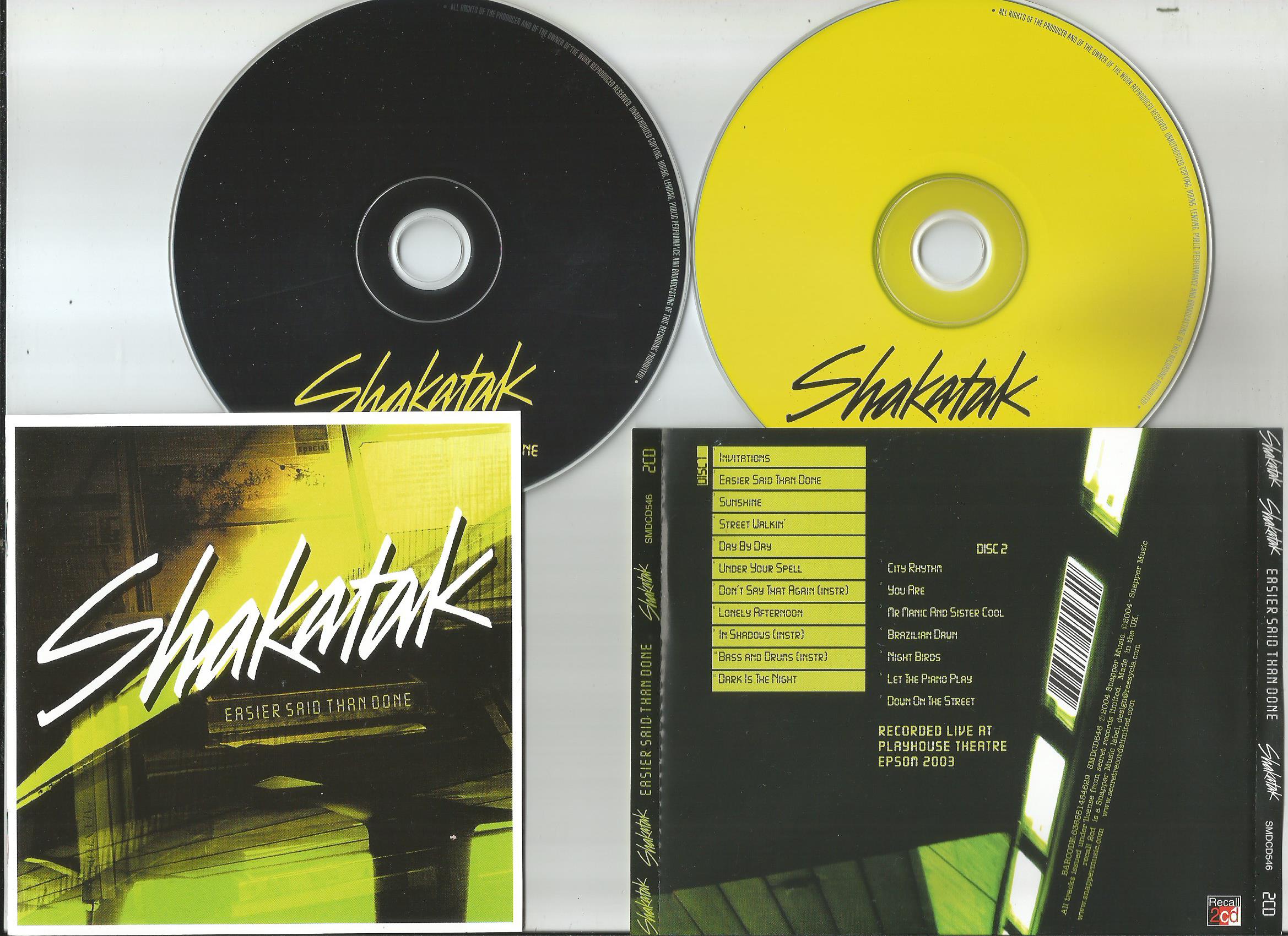 Than saying easier said than. Shakatak - Niteflite (1989). Shakatak turn the Music up 1989. Shakatak Full circle. Shakatak easier said than done.