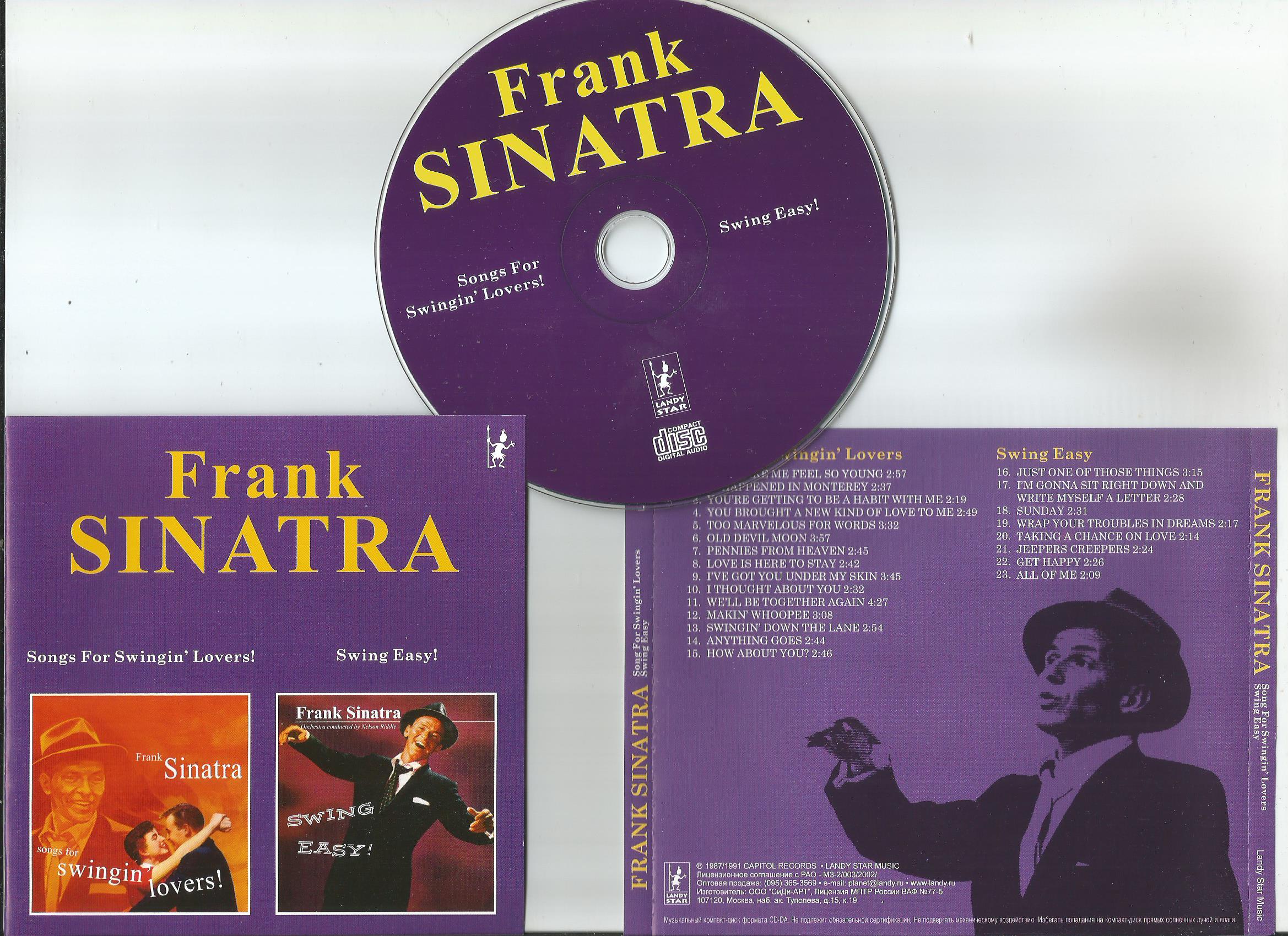 Frank Sinatra Swing easy (Vinyl Records, LP, CD) on CDandLP