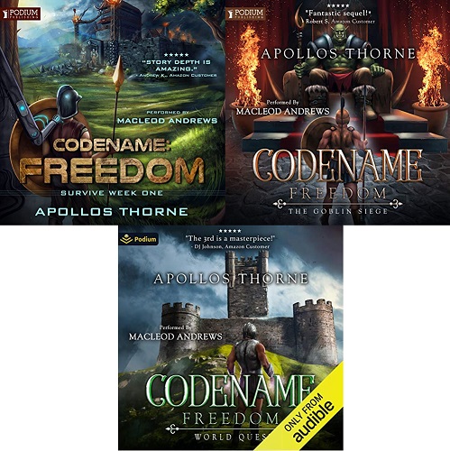 Codename Freedom Series Book 1-3 - Apollos Thorne
