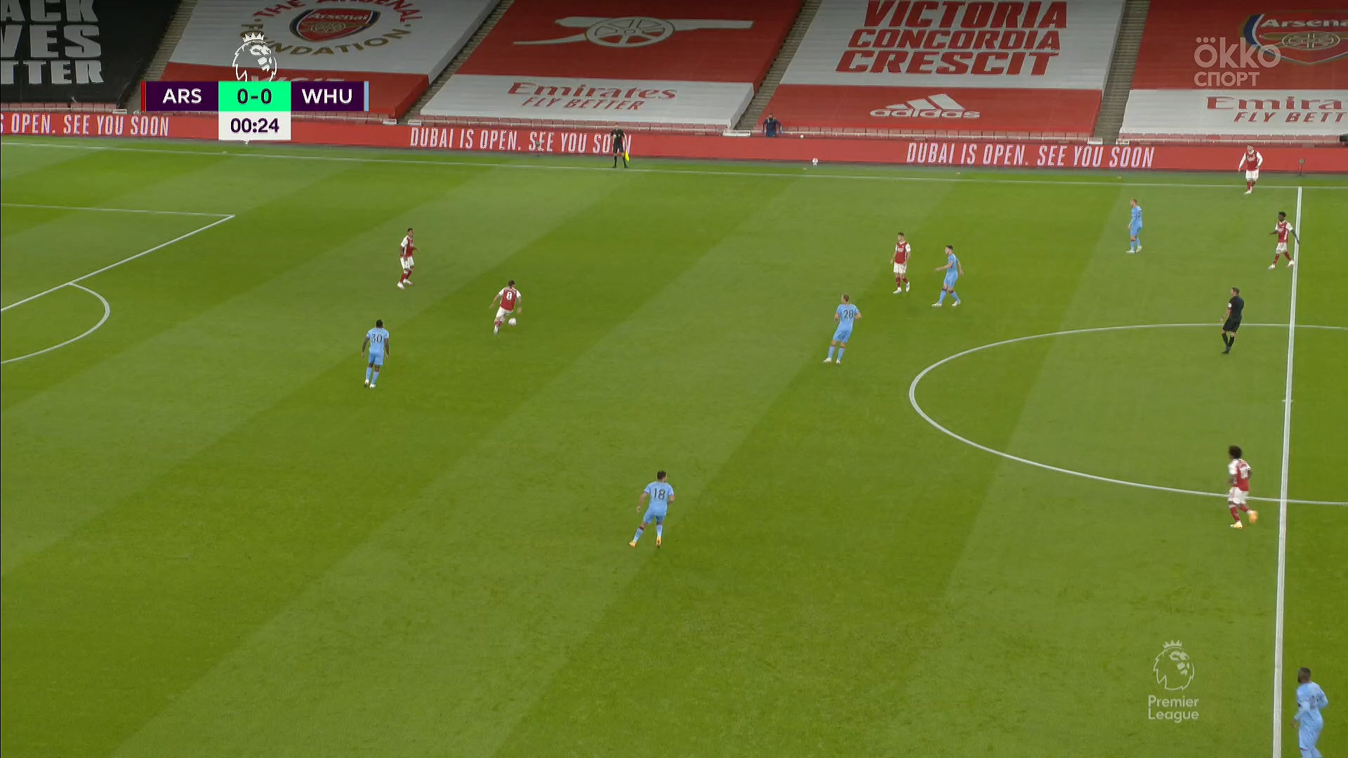 Чемпионат Англии 2020-2021 2-й тур Арсенал - Вест Хэм Okko Спорт.mkv_20200920_212920.378.jpg