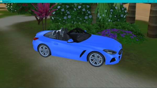 Машина BMW Z4 от LorySims для Симс 4